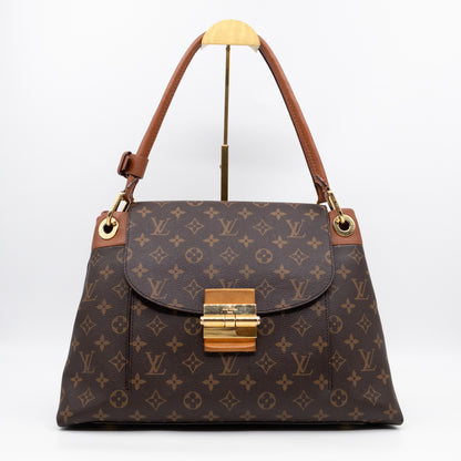 Olympe MM Monogram Brown