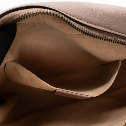 GG Marmont Small Camera Bag Beige Leather