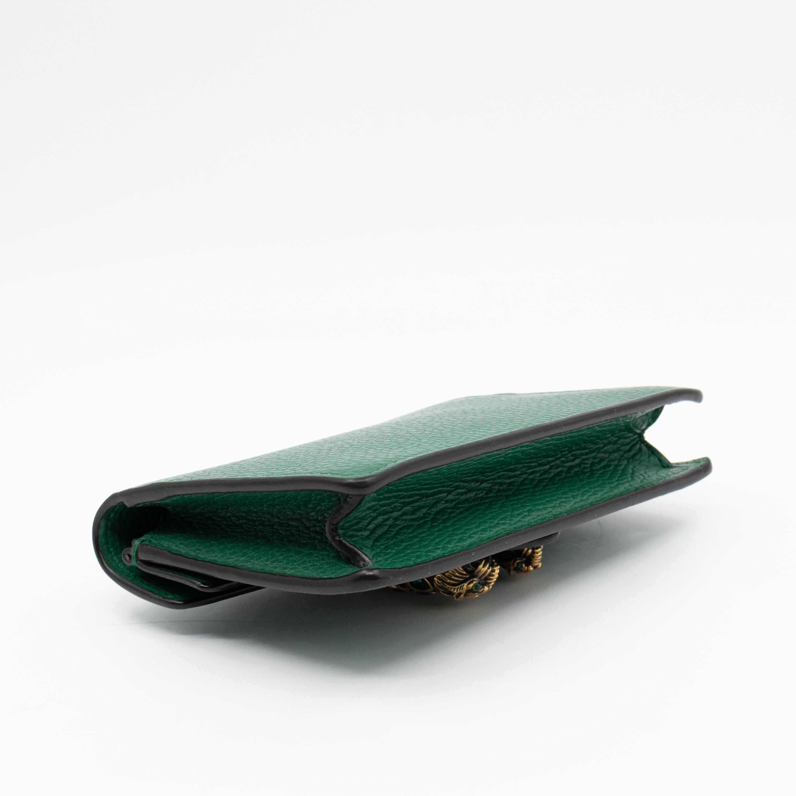 Dionysus Super Mini Green Leather