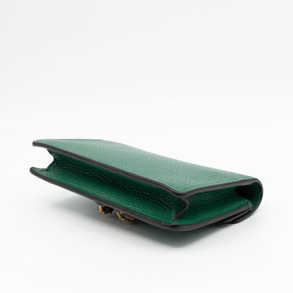 Dionysus Super Mini Green Leather