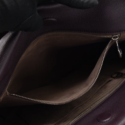 W Tote Bag Quetsche Veau Cachemire Leather
