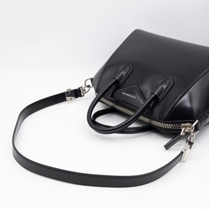 Antigona Small Black Leather