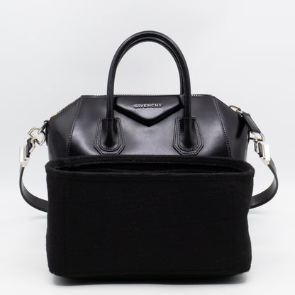 Antigona Small Black Leather