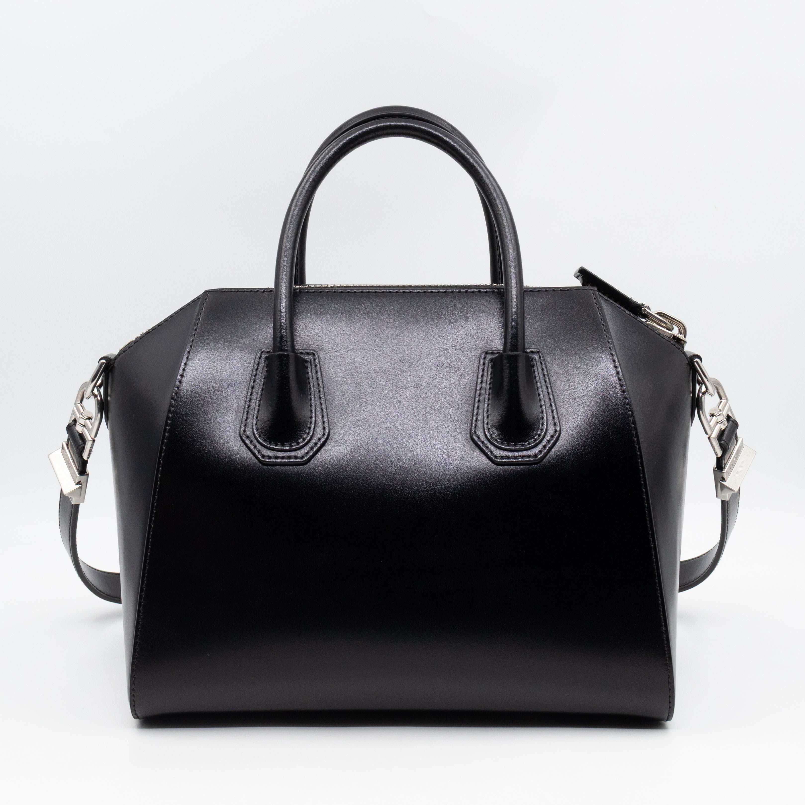 Antigona Small Black Leather