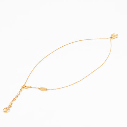 LV & Me Necklace "h" Pendant Gold