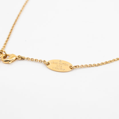 LV & Me Necklace "h" Pendant Gold