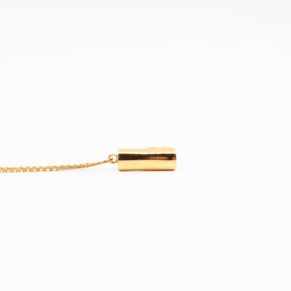 LV & Me Necklace "h" Pendant Gold