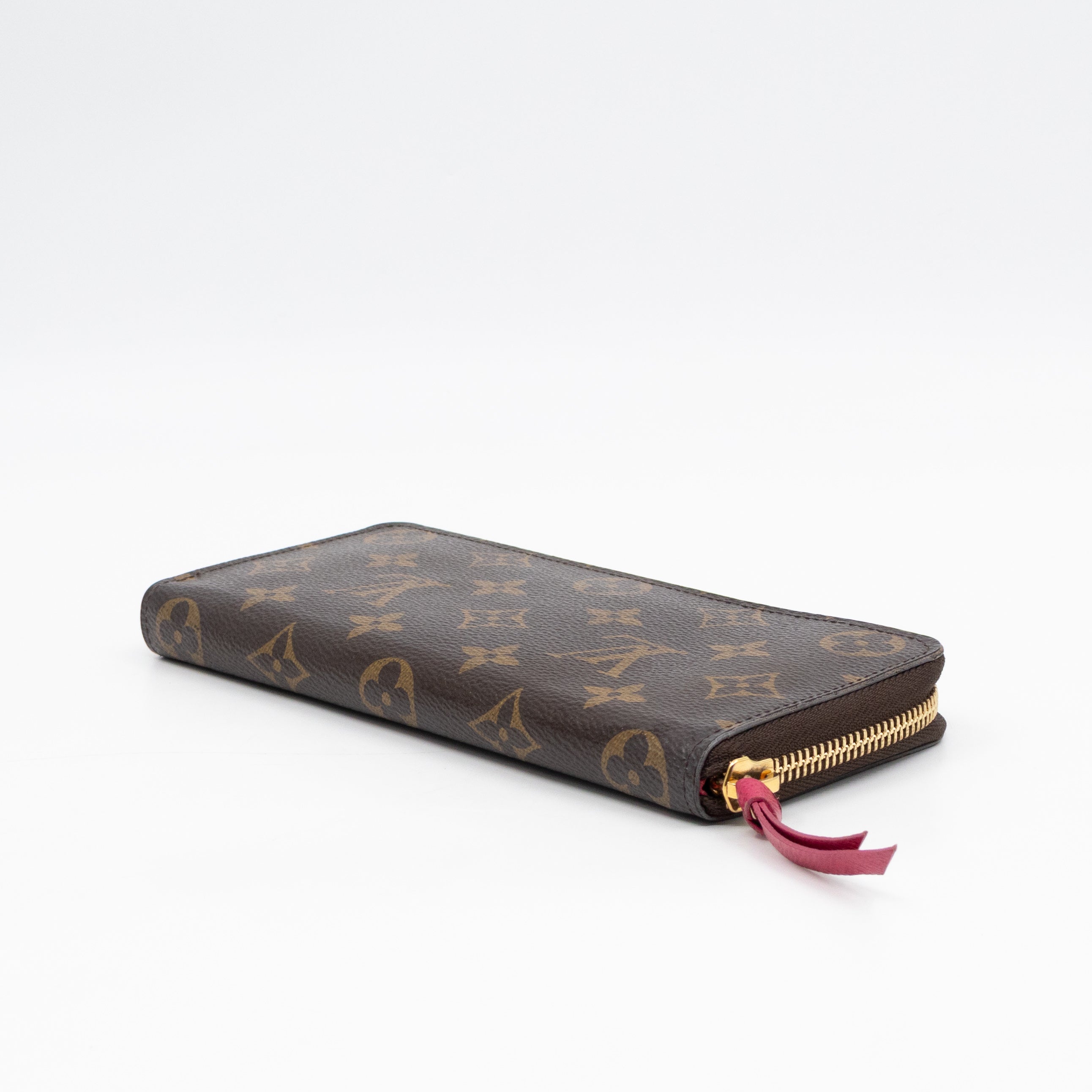 Clemence Wallet Monogram Fuchsia