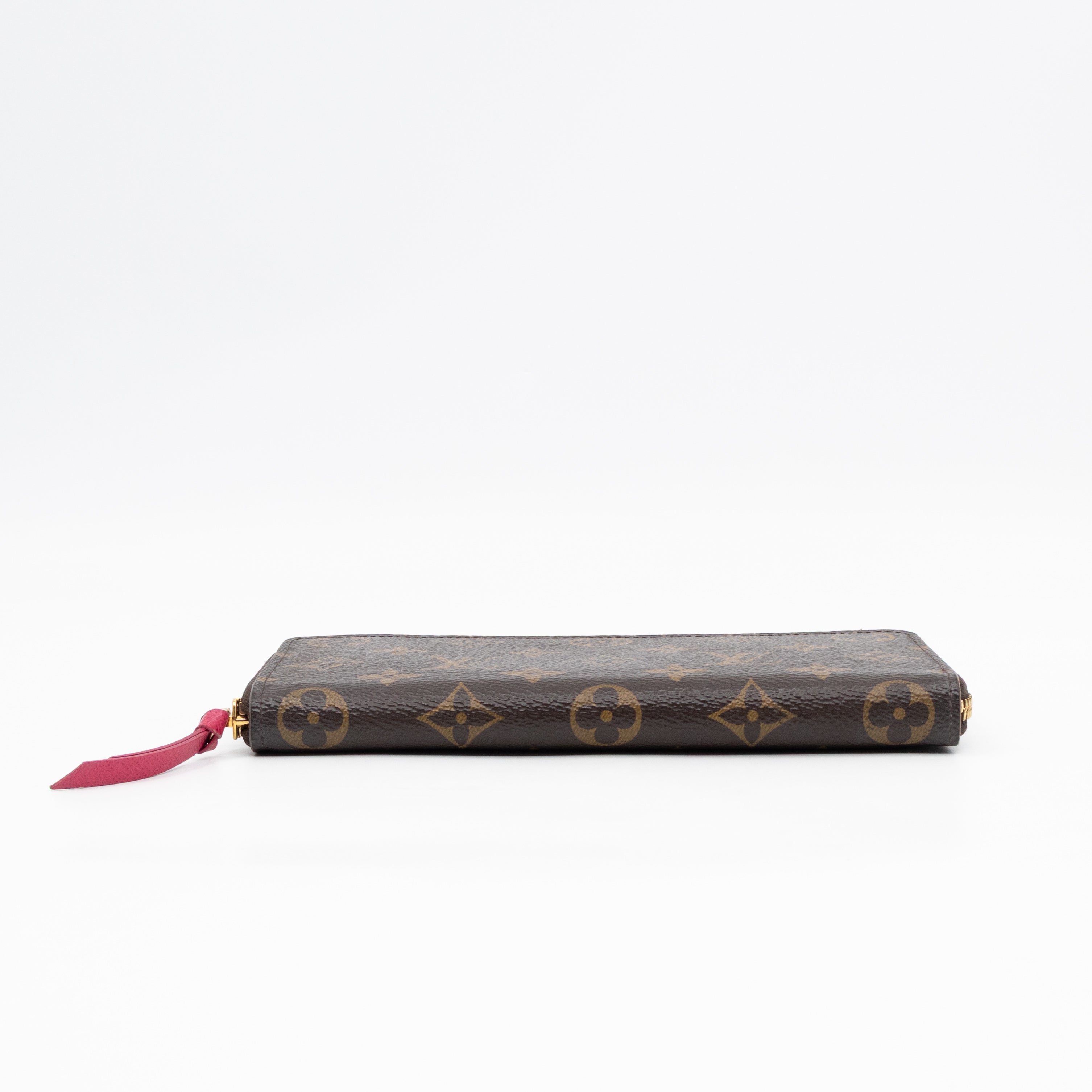 Clemence Wallet Monogram Fuchsia