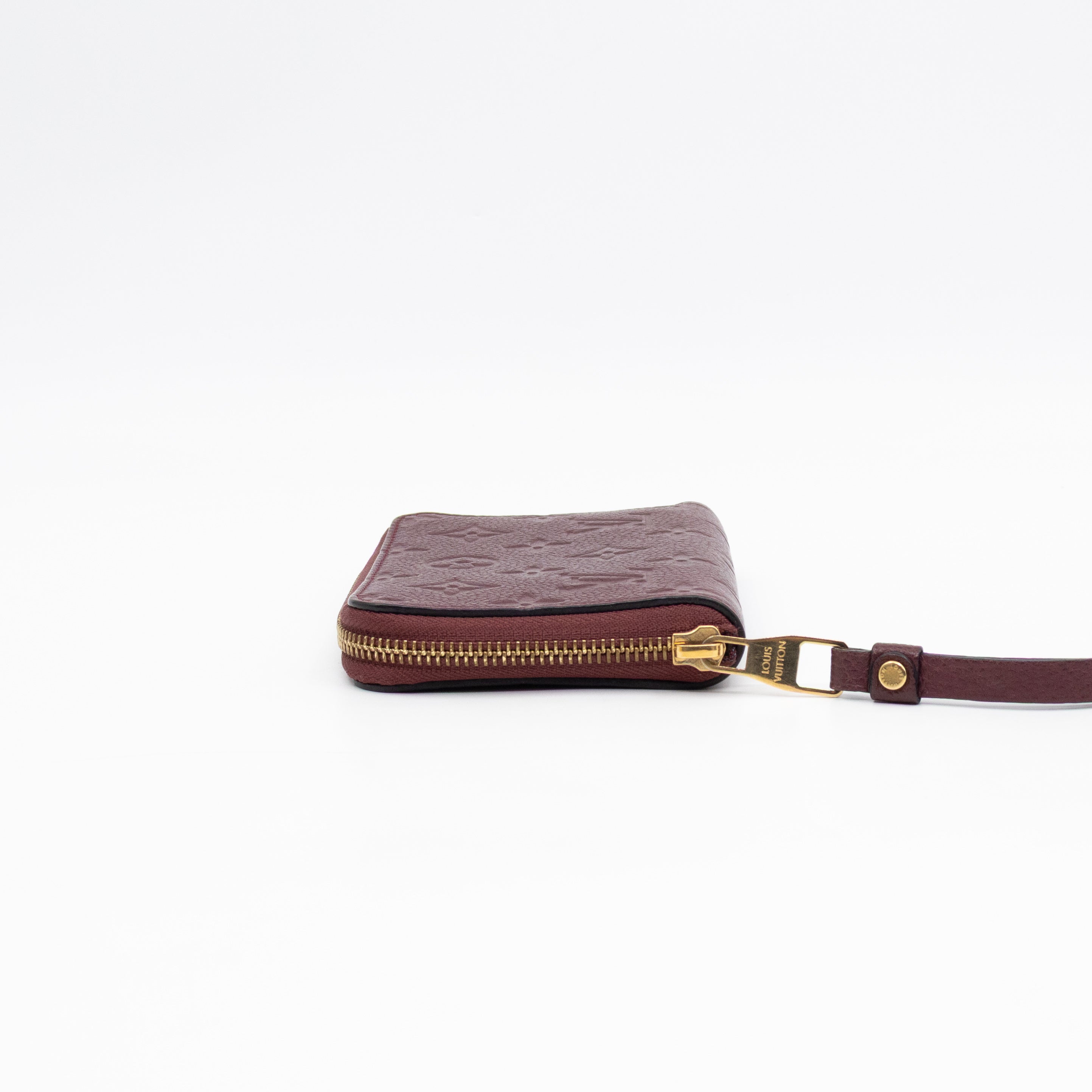 Secret Compact Wallet Burgundy Monogram Empreinte