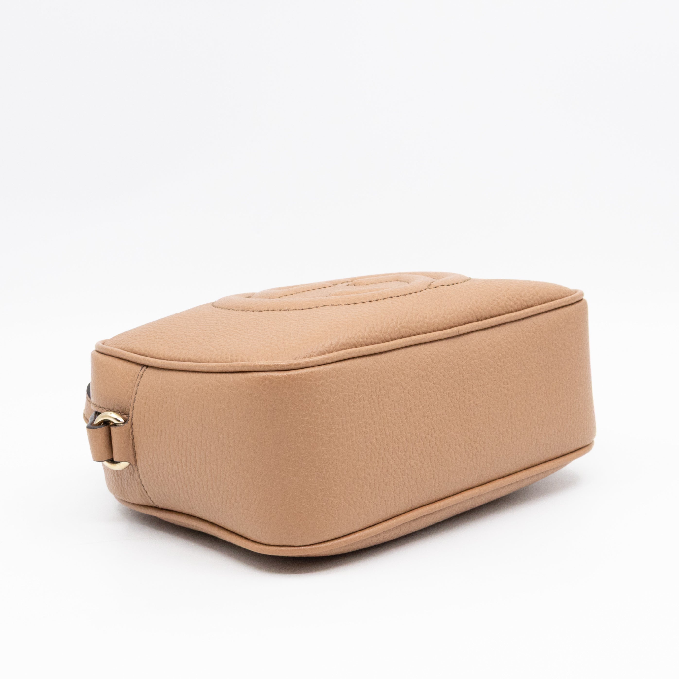 Disco Soho Dark Beige Leather