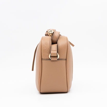 Disco Soho Dark Beige Leather