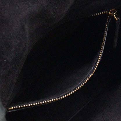 Lady Dior Small My ABCDior Black Cannage Crinkled Patent Leather