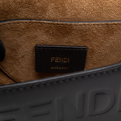 Moonlight Crossbody Bag Black Leather
