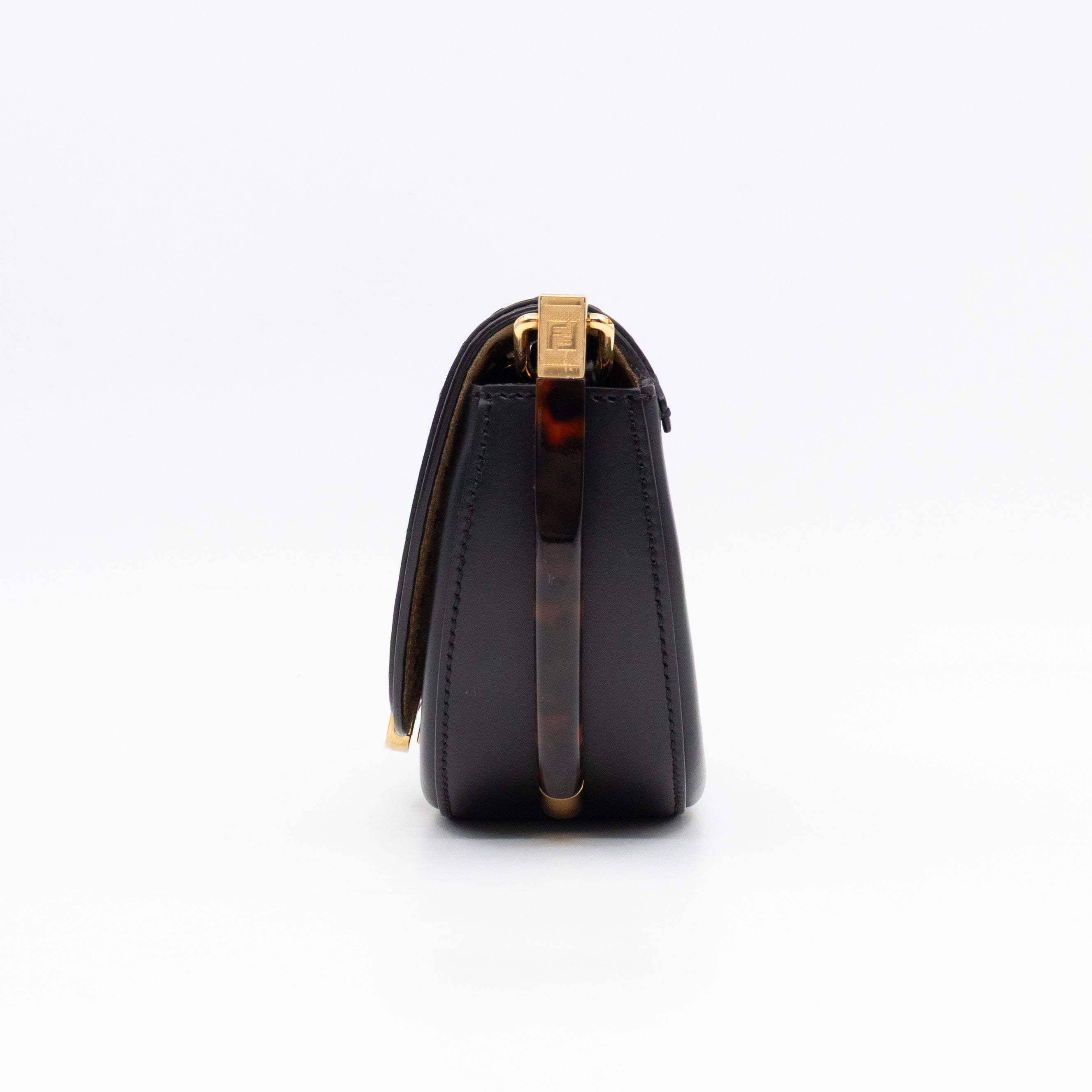 Moonlight Crossbody Bag Black Leather