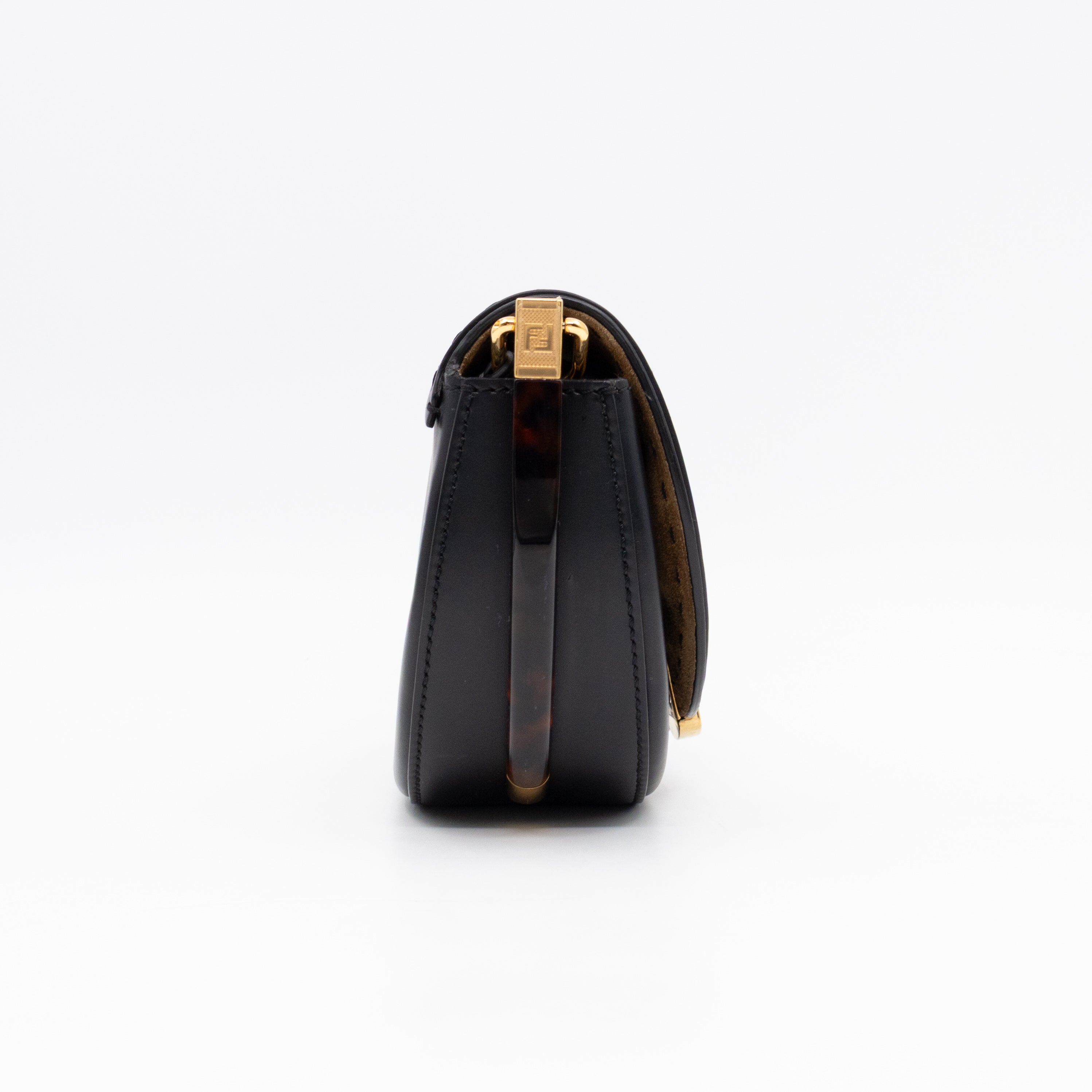 Moonlight Crossbody Bag Black Leather