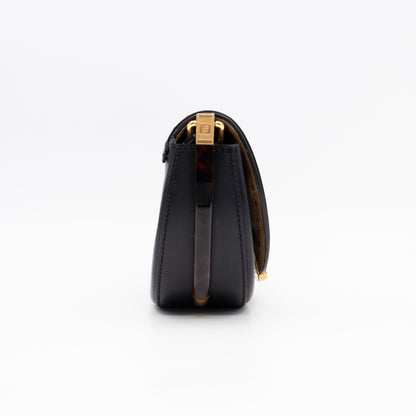 Moonlight Crossbody Bag Black Leather