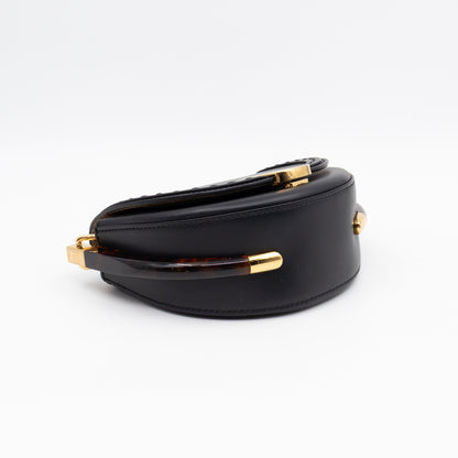 Moonlight Crossbody Bag Black Leather