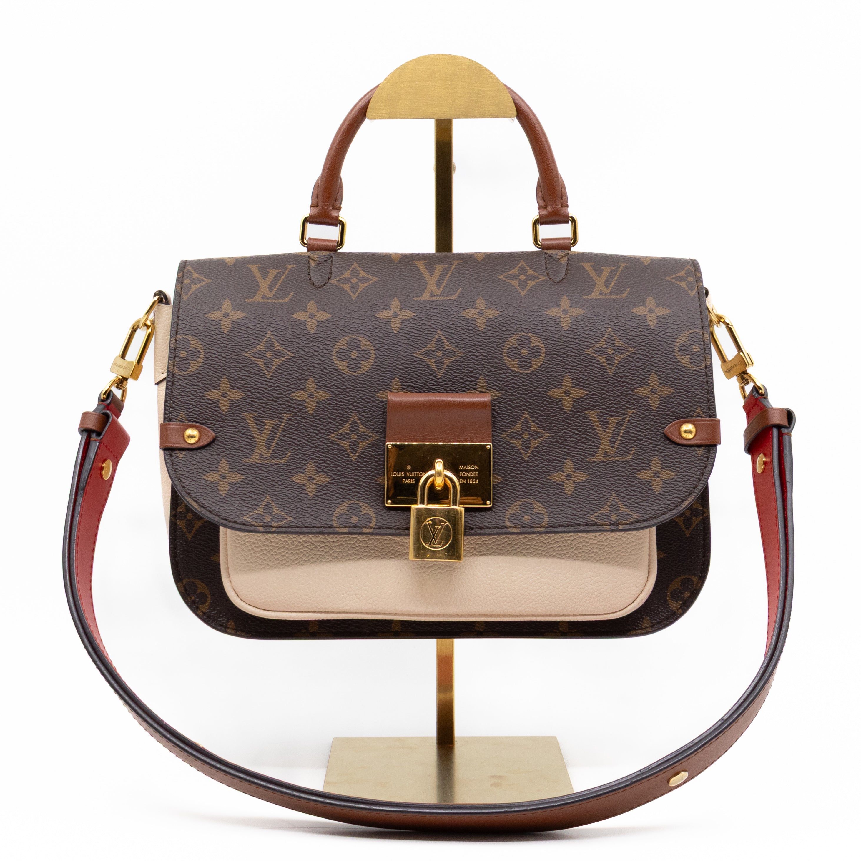Vaugirard Creme Leather Monogram