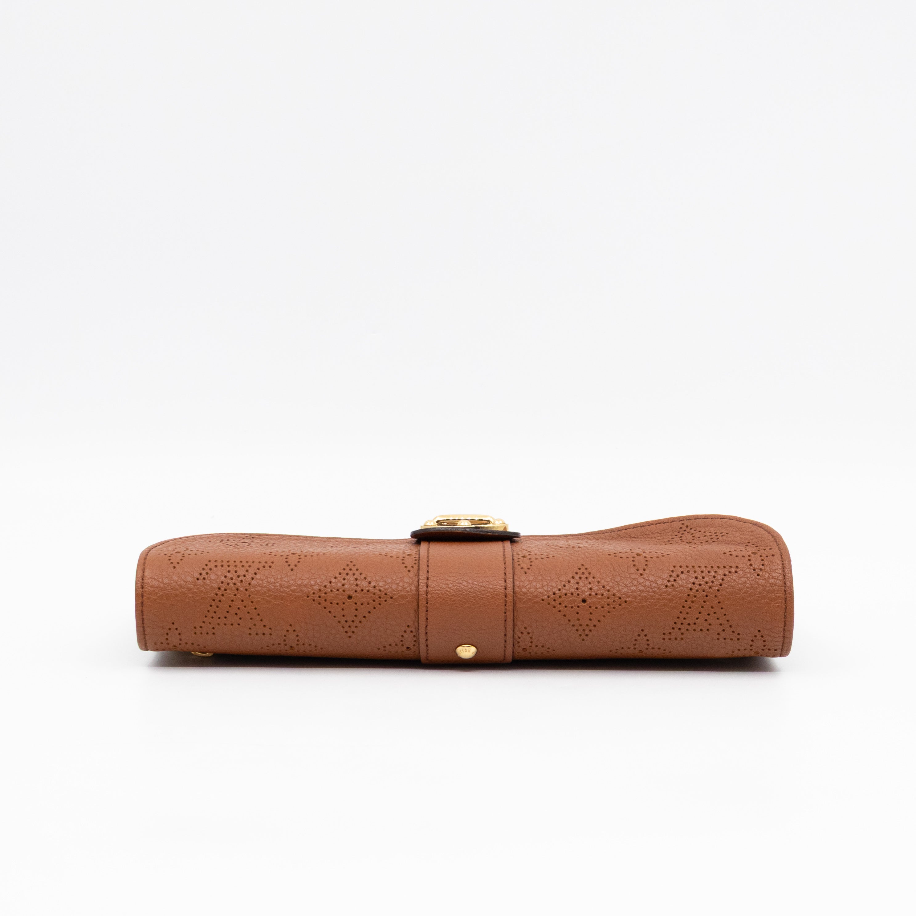 Amelia Clutch Wallet Cognac Mahina Leather