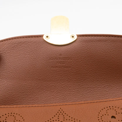 Amelia Clutch Wallet Cognac Mahina Leather