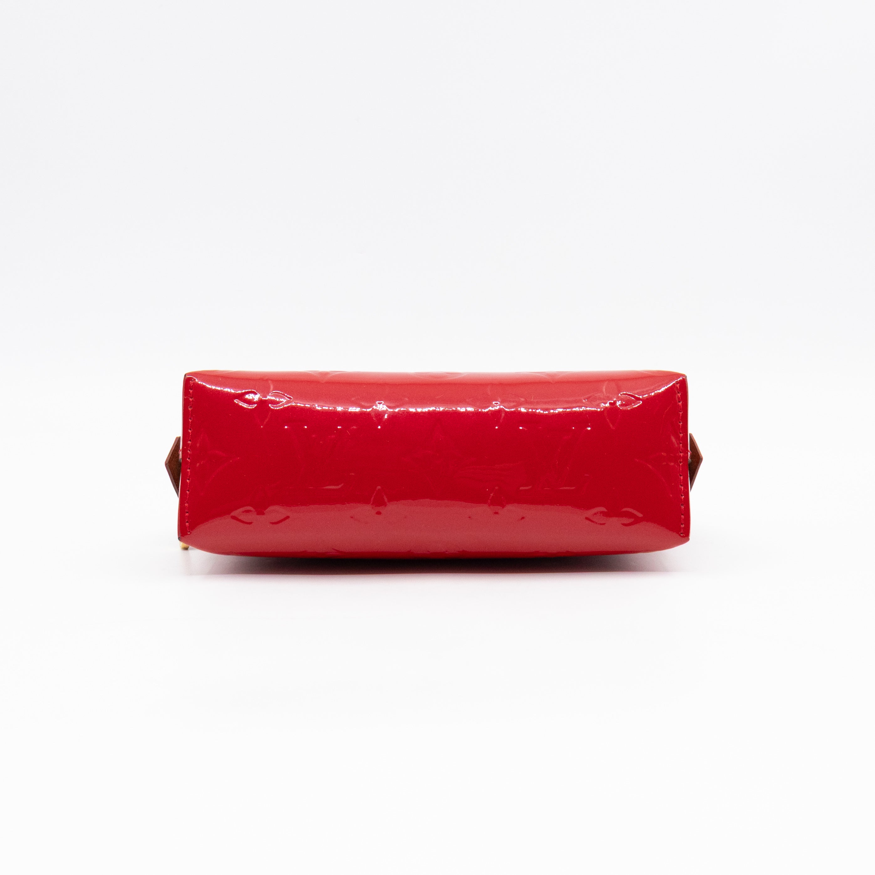 Cosmetic Pouch PM Red Vernis Leather