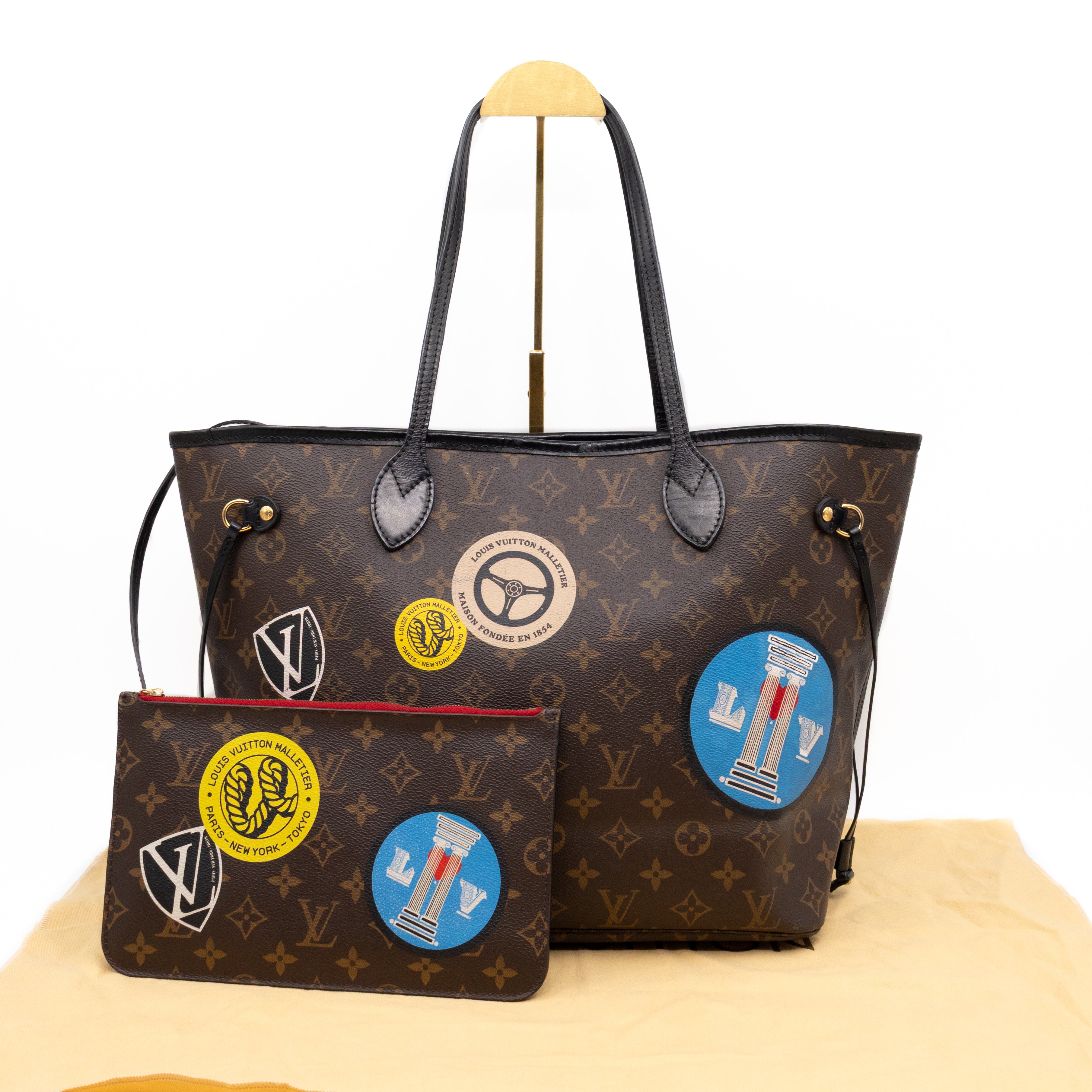 Neverfull MM World Tour Monogram with Pochette