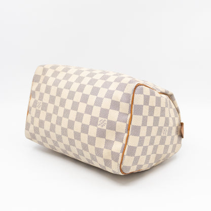 Speedy 25 Damier Azur