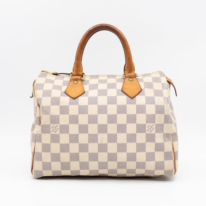 Speedy 25 Damier Azur