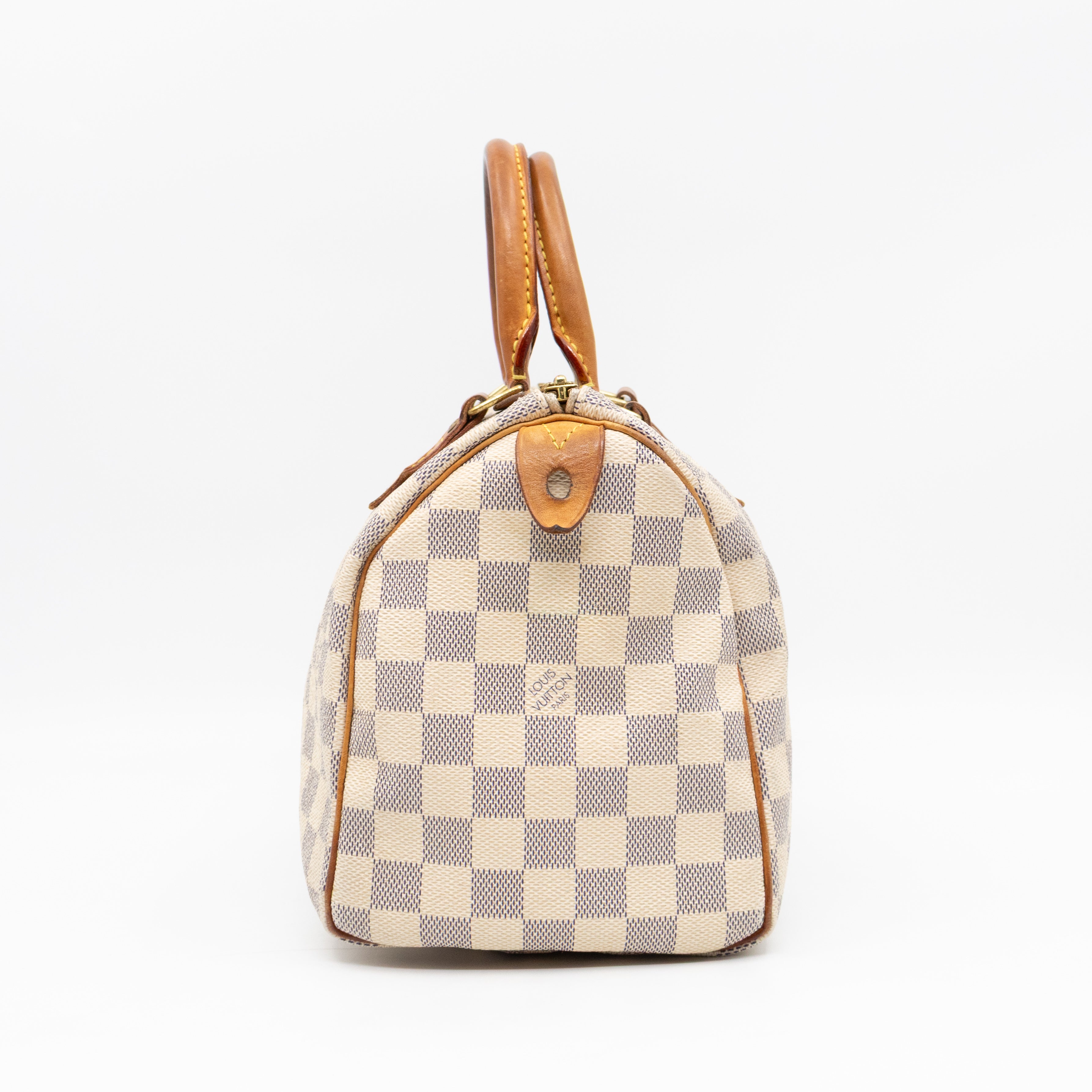 Speedy 25 Damier Azur