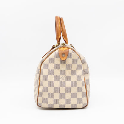 Speedy 25 Damier Azur