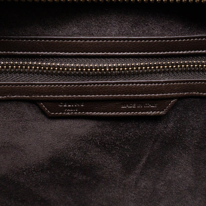 Mini Luggage Dark Brown Leather