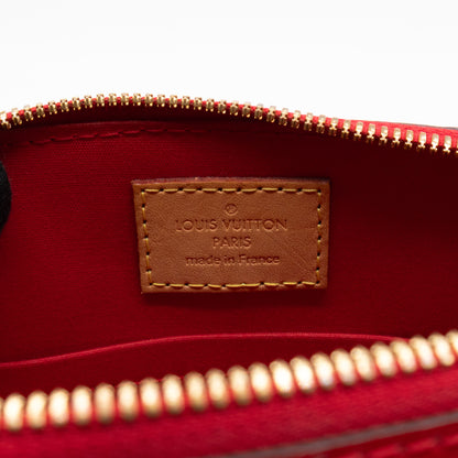 Alma BB Red Vernis Leather
