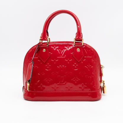 Alma BB Red Vernis Leather