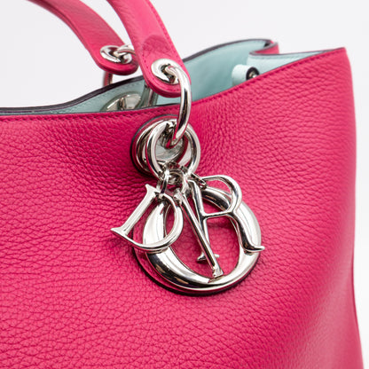 Diorissimo Medium Fuchsia Leather