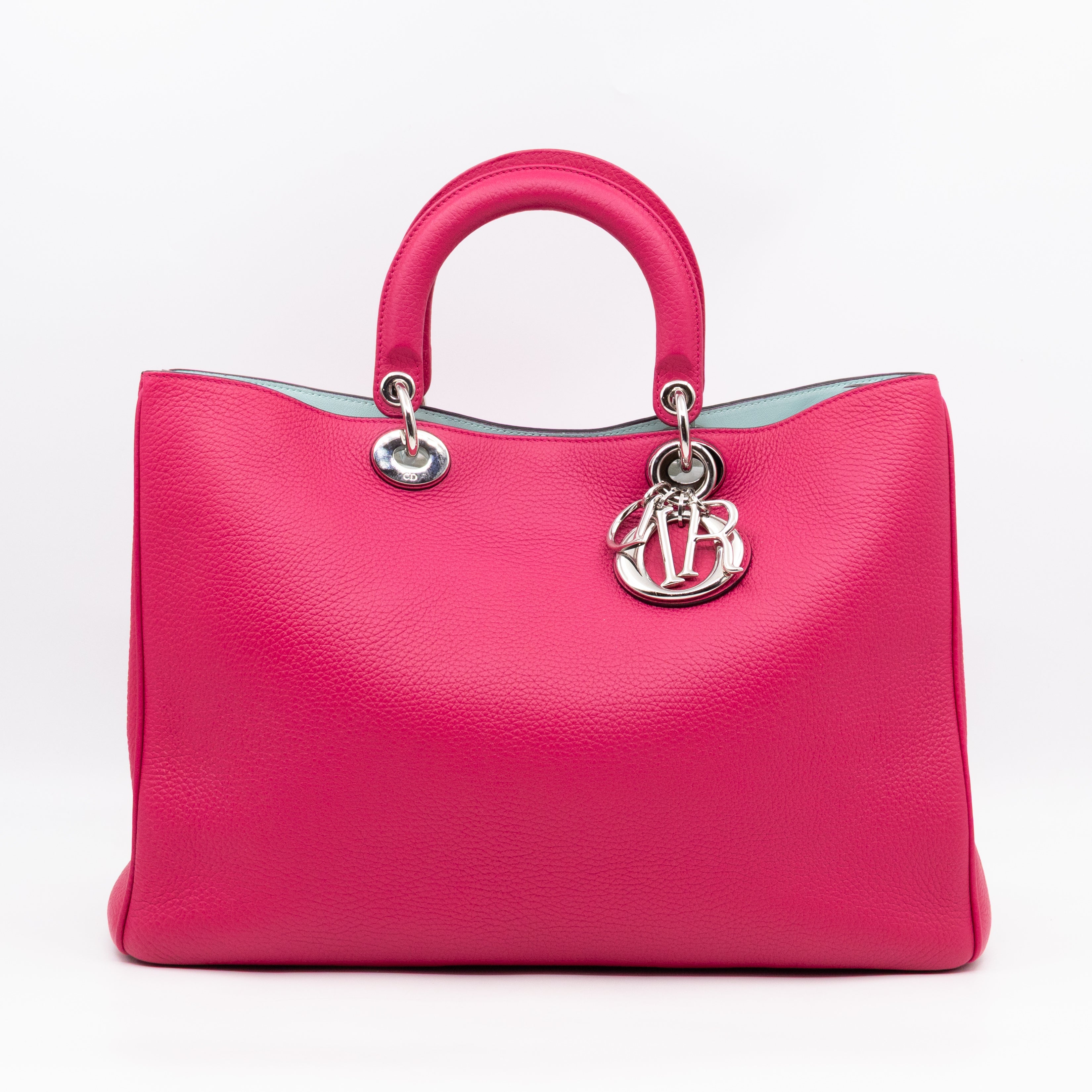 Diorissimo Medium Fuchsia Leather