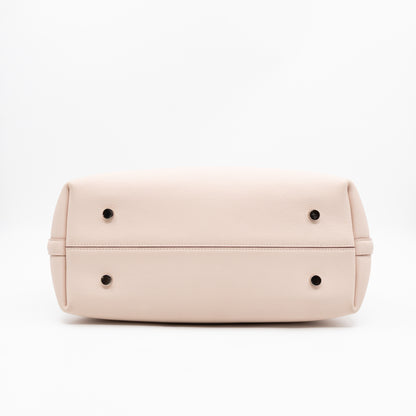 Blossom Tote Medium Sakura Pink Grained Leather