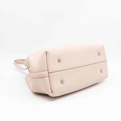 Blossom Tote Medium Sakura Pink Grained Leather