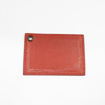 Envelope Clutch Orange Leather