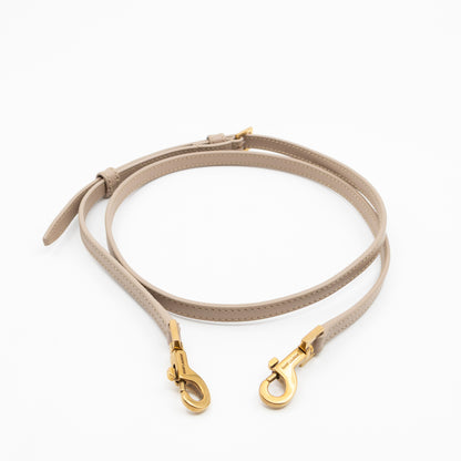 Le 37 Mini Dark Beige Shiny Leather