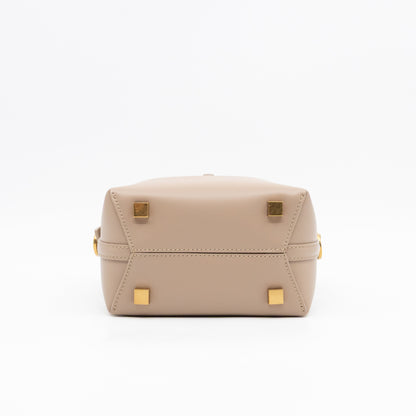 Le 37 Mini Dark Beige Shiny Leather