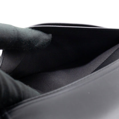 Brilliant CC Long Wallet Black Patent Leather