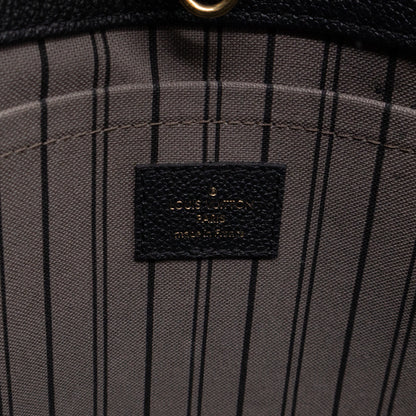 Montaigne GM Black Monogram Empreinte