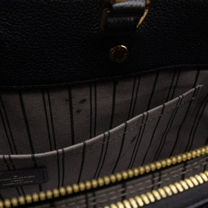Montaigne GM Black Monogram Empreinte