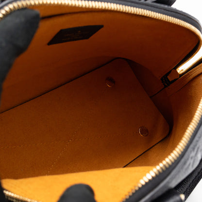 Neo Alma BB Black Monogram Empreinte Leather