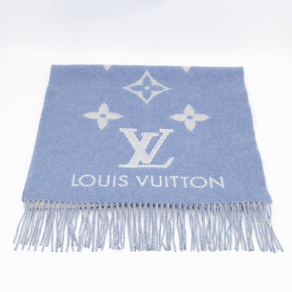 Reykjavik Studded Cashmere Scarf Blue