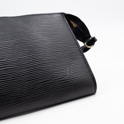 Pochette Accessoires Black Epi Leather