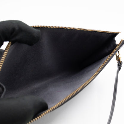 Pochette Accessoires Black Epi Leather