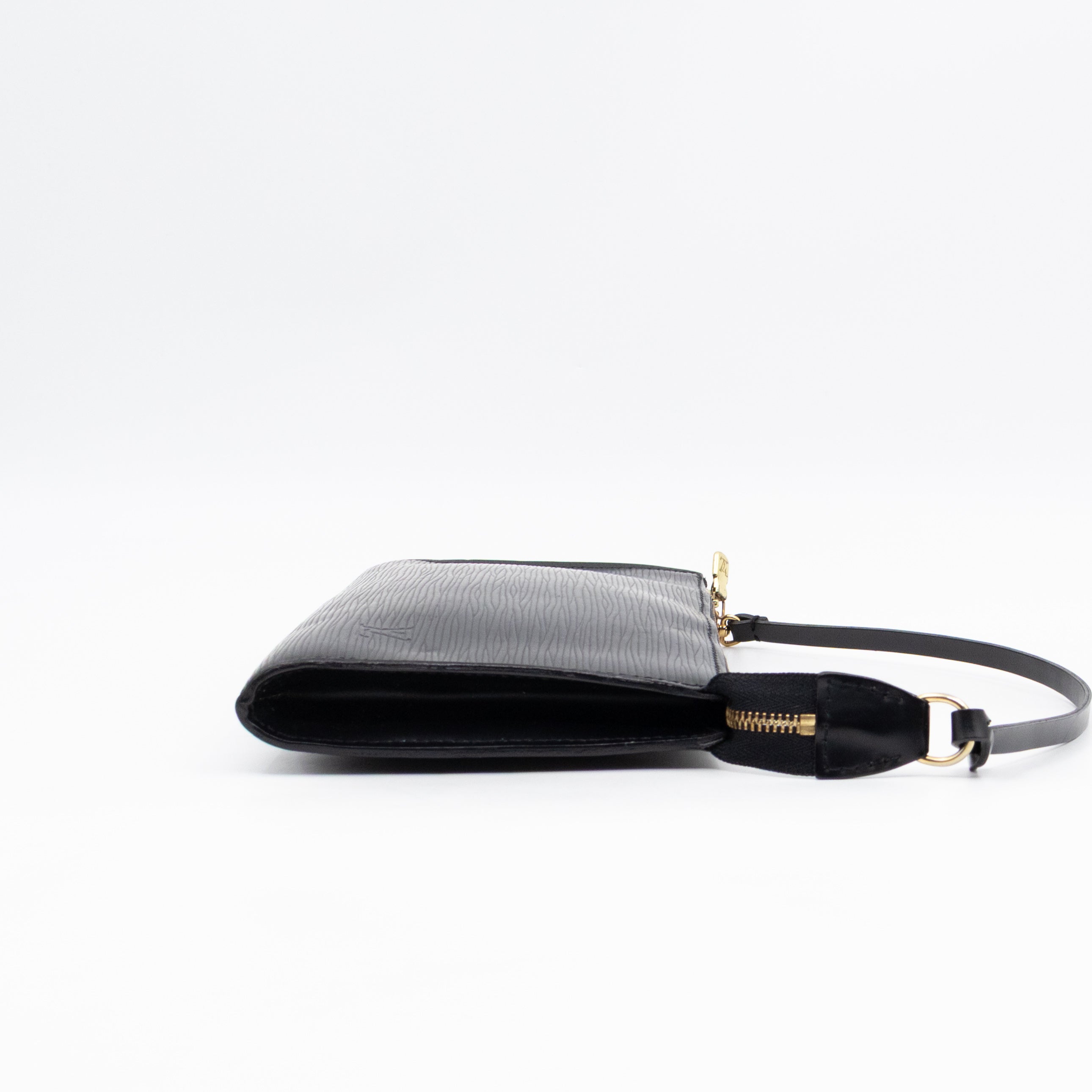 Pochette Accessoires Black Epi Leather