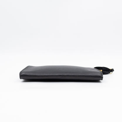 Pochette Accessoires Black Epi Leather